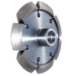 Discos de diamante para grietas, segmento en V - Espesor de 3/8" (.375)