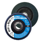 4-1/2"x 7/8", T27 Zirconia Flap Discs, Grit Z40, Z60, Z80, Z120 (10/pack) - Image 3