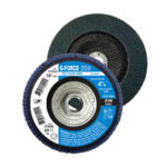 4-1/2" x 5/8"-11, T-27 w/Hub, Zirconia FD, (10/pack)