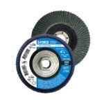 4-1/2" x 5/8"-11, T-27 w/Hub, Zirconia FD, (10/pack) - Image 3