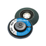 4-1/2" x 5/8 -11, T-29 w/Hub, Zirconia FD, Grit Z40, 60, 80, 120 (10/pack) - Image 5