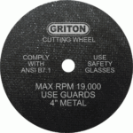 4" x 1/8" x 3/8" T1, for Metal Cutting (10/pack)