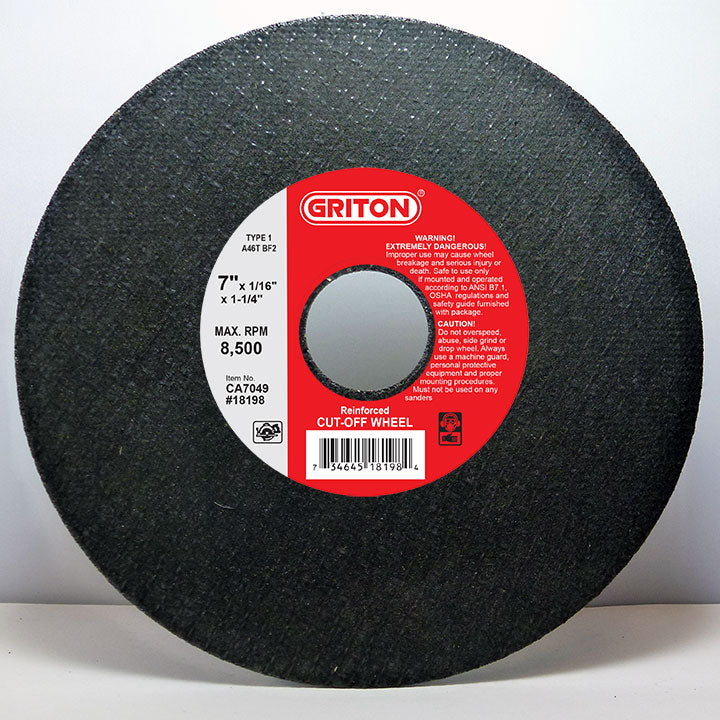 CA7049 7"x1/16"x1-1/4", T1 for Metal Cutting (10/Pack) - Image 1