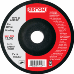 5"x1/4"x7/8" METAL Grinding Wheel 10pcs/box