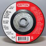 4-1/2" x 1/8" x 5/8-11 T-27 METAL para corte e desbaste leve (10 unidades)