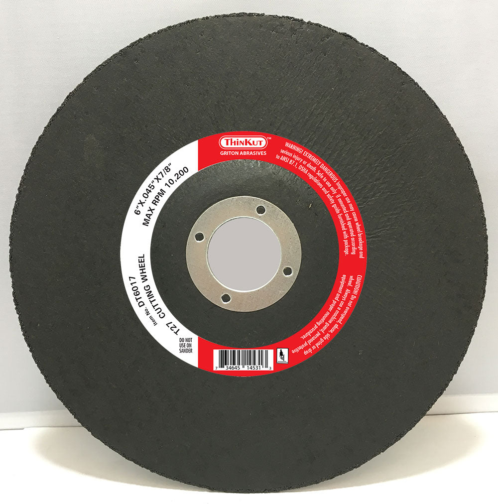 DT6017 6"x 0.045"x 7/8" T-27 METAL Cutting (10pcs/pack) - Image 1