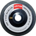 4"x 5/8" T27 Surface Preparation Wheel, Gray, S. Fine (10/pack)